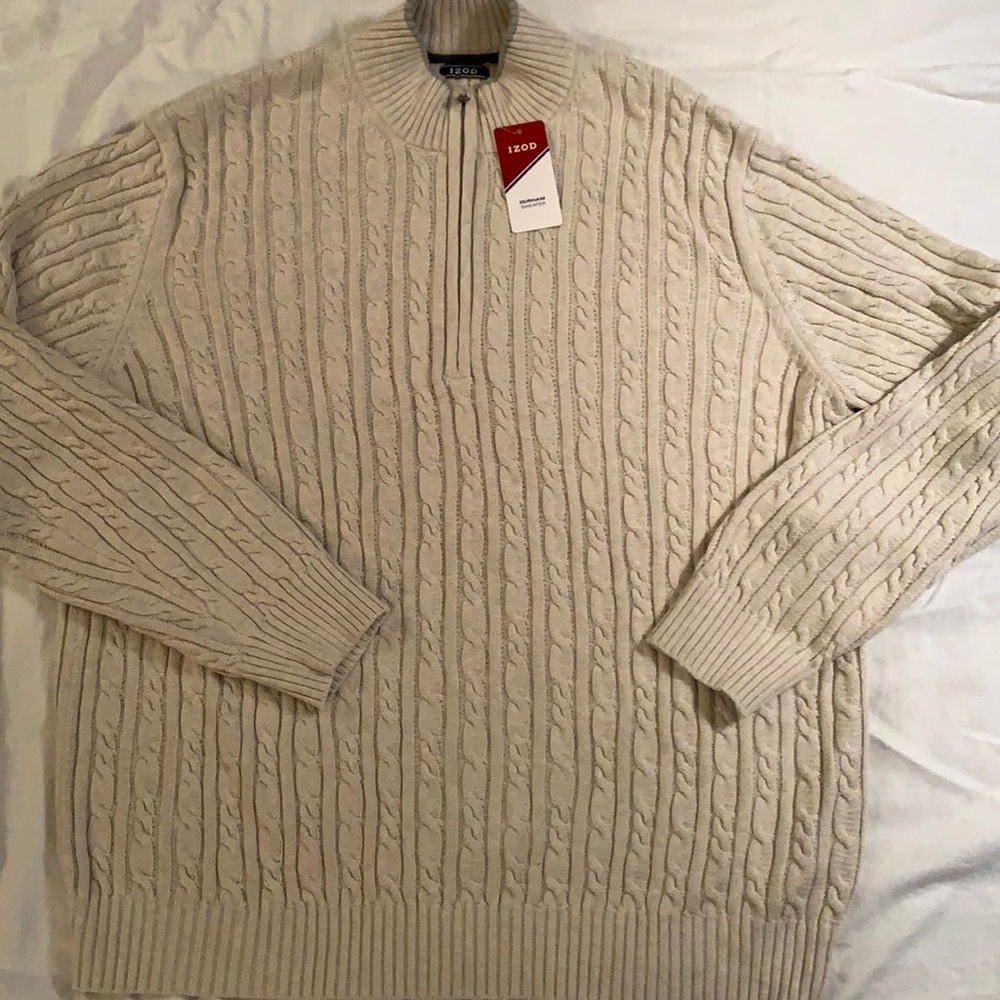 NWTs Men’s Izod Durham Sweater Size XL